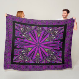 Vild Wildblommor 13 Fleecefilt