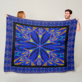 Vild Wildblommor 15 Fleecefilt