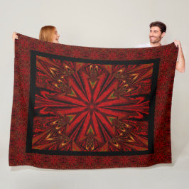 Vild Wildblommor 16 Fleecefilt