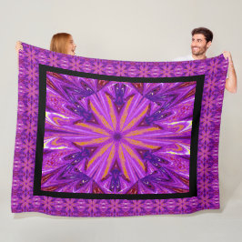 Vild Wildblommor 17 Fleecefilt