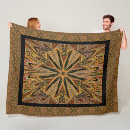 Vild Wildblommor 18 Fleecefilt