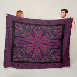 Vild Wildblommor 23 Fleecefilt