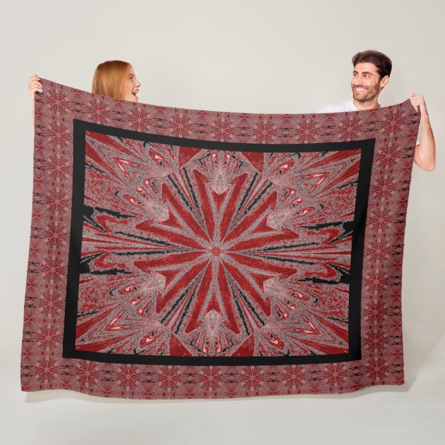 Vild Wildblommor 29 Fleecefilt (På plats)