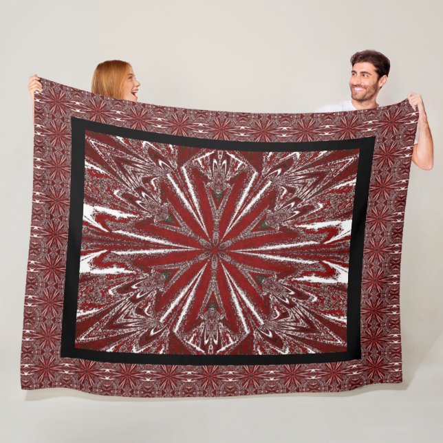 Vild Wildblommor 33 Fleecefilt (På plats)