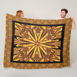 Vild Wildblommor 6 Fleecefilt