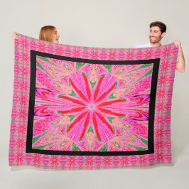 Vild Wildblommor 8 Fleecefilt