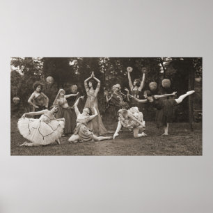 Vild Women Dance 1924 Poster