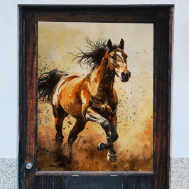 Vild Young Horse Decoupage