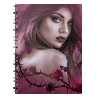 Vilda Alphas Spiral 80 Sidor Anteckningsbok