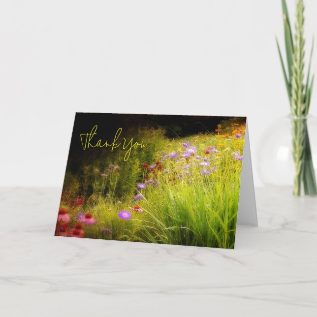 Vilda blommor anpassad kort (Framsida)