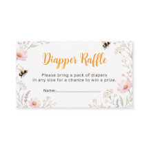 Vilda Blommor Bi Ble-Diaper Lotteri