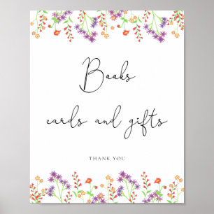 Vilda blommor böcker kort och presenter poster
