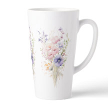 Vilda blommor bukett Namn kvinna pastell för syste