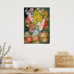 Vilda blommor från Ceres, Västafrika Poster
