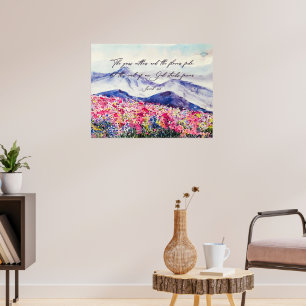 Vilda blommor, Guds ord består Poster