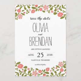 Vilda Blommor i Blom | Spara Datumet