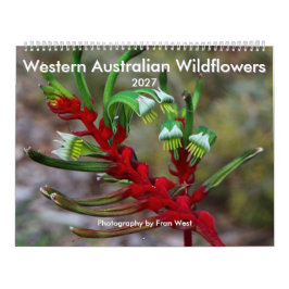 Vilda blommor i västra Australien 2027 kalender