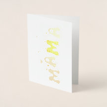 Vilda blommor Mamma Mors dag Folie Kort