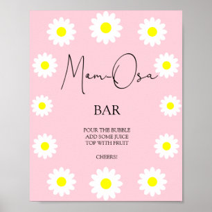 Vilda blommor Margareter - Mamma-osa bar Poster