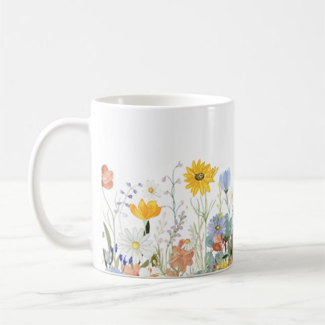 Vilda Blommor Mix & Match Kaffemugg (Vänster)