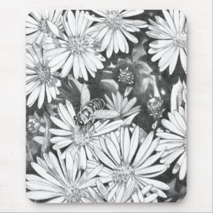 Vilda blommor Musmattor Blommig konst Datordekor
