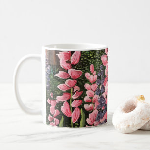 Vilda blommor Original konst Mugg