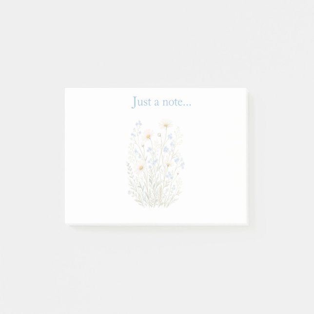 Vilda blommor Post-it-lappar Post-it Block (Framsida)