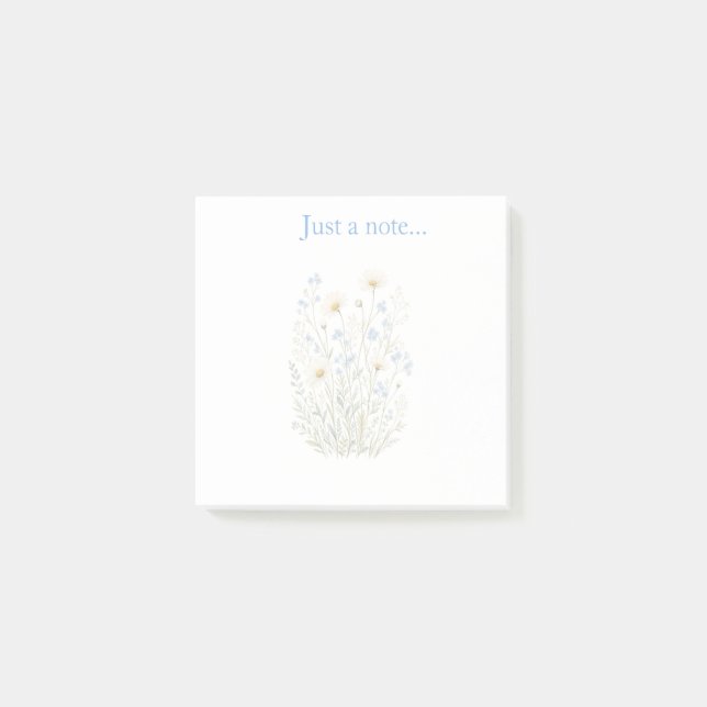Vilda blommor Post-it-lappar Post-it Block (Framsida)