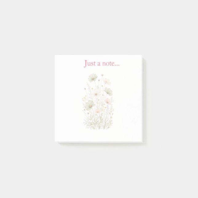 Vilda blommor Post-it-lappar Post-it Block (Framsida)