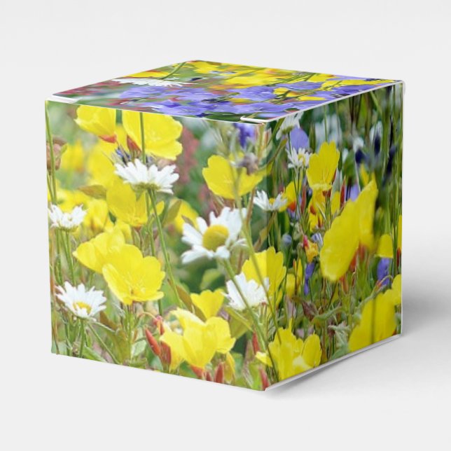 Vilda blommor presentaskar (Framsidan Sidan)