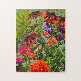 Vilda Blommor Pussel, 28 cm x 36 cm, 252 bitar Pussel