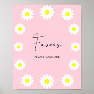 Vilda blommor Tusenskönor - Förmån Poster