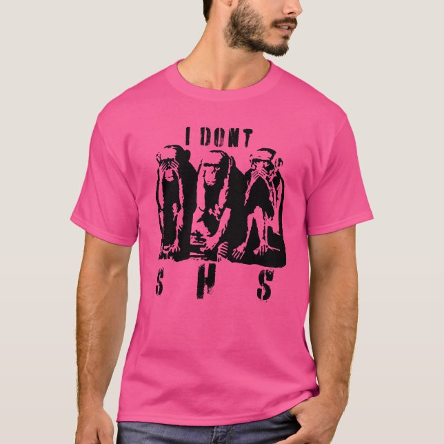 Vilda djungeldjur Siluetter flicka T Shirt (Framsida)