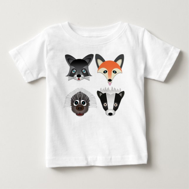 Vilda djur - Baby Bra Jersey T-Shirt (Framsida)