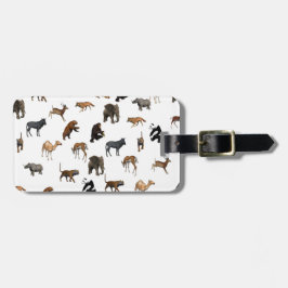 Vilda djur bagagebricka