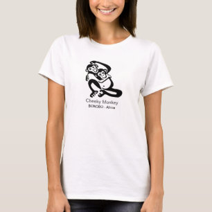 Vilda djur - BONOBO- Animaliskt grafik T Shirt