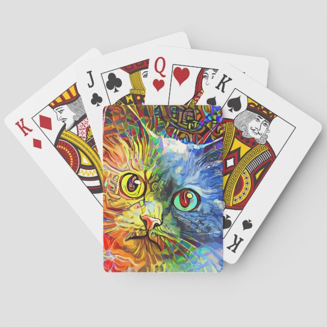 vilda djur casinokort (Baksidan)