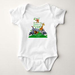 Vilda djur En djungel grönska safari vinter T Shirt