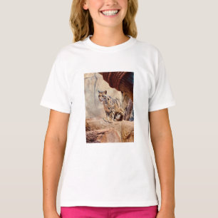 vilda djur exotiskt i bild t shirt