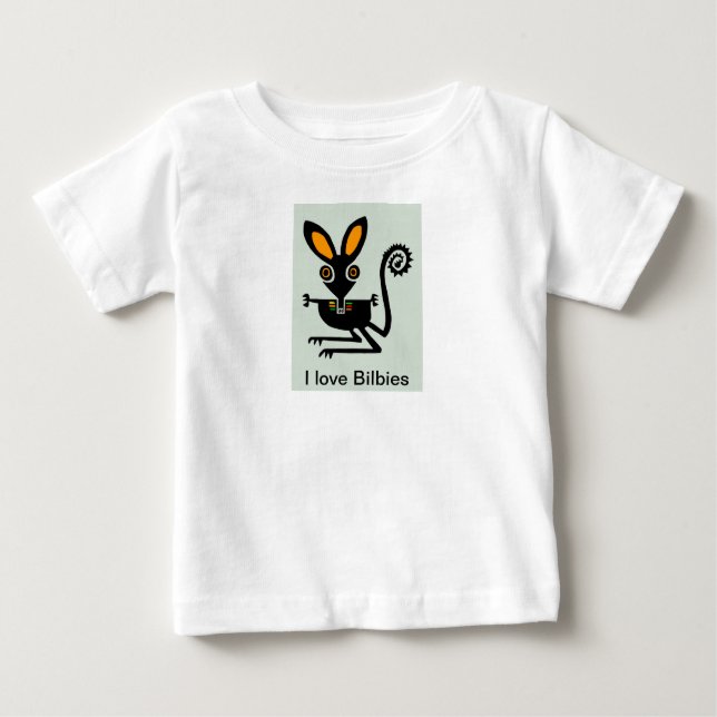 Vilda djur - I kärlek BILBIES - Marsupial- T Shirt (Framsida)