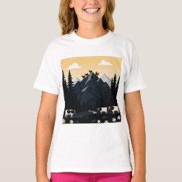 Vilda djur och lantbruksdjur t shirt
