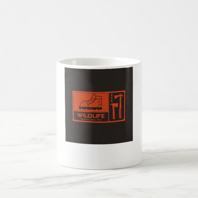 vilda djur och växter mugg (Center)