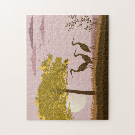 Vilda djur Puzzle Pussel