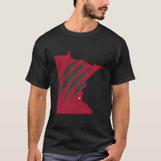 Vilda djur repas genom Minnesota T Shirt