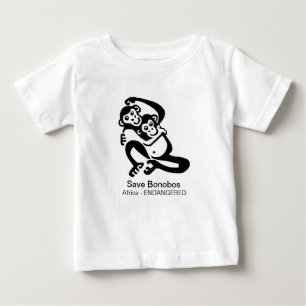 Vilda djur - Spara BONOBOS- Afrika för vilda djur T Shirt