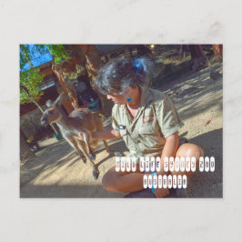 Vilda djur Sydney Zoo i Australien Vykort