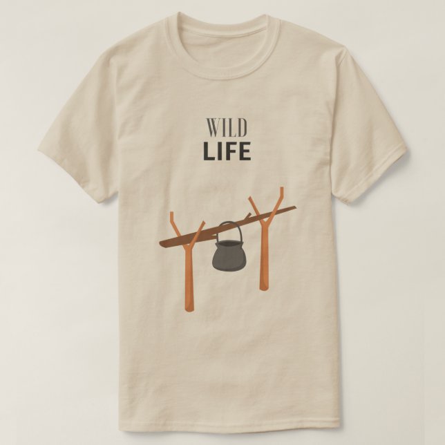 Vilda djur T-Shirt (Design framsida)