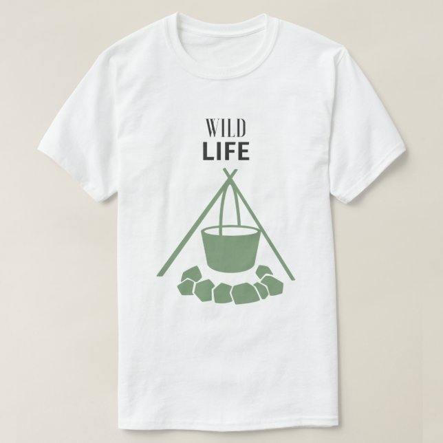 Vilda djur t shirt (Design framsida)