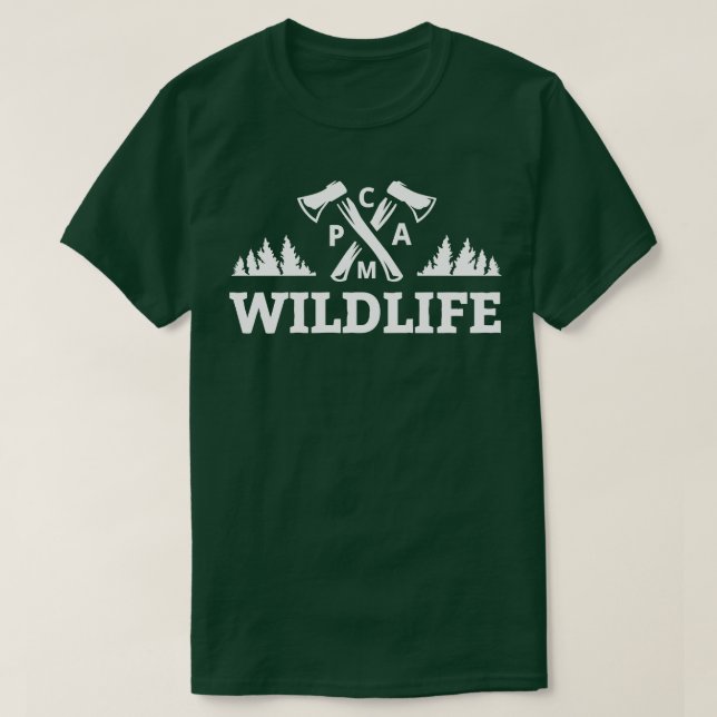 vilda djur t shirt (Design framsida)