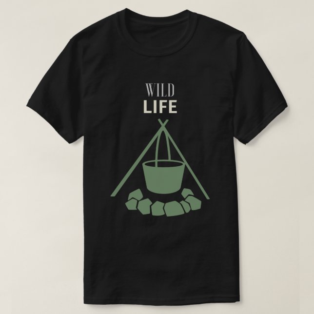 Vilda djur t shirt (Design framsida)